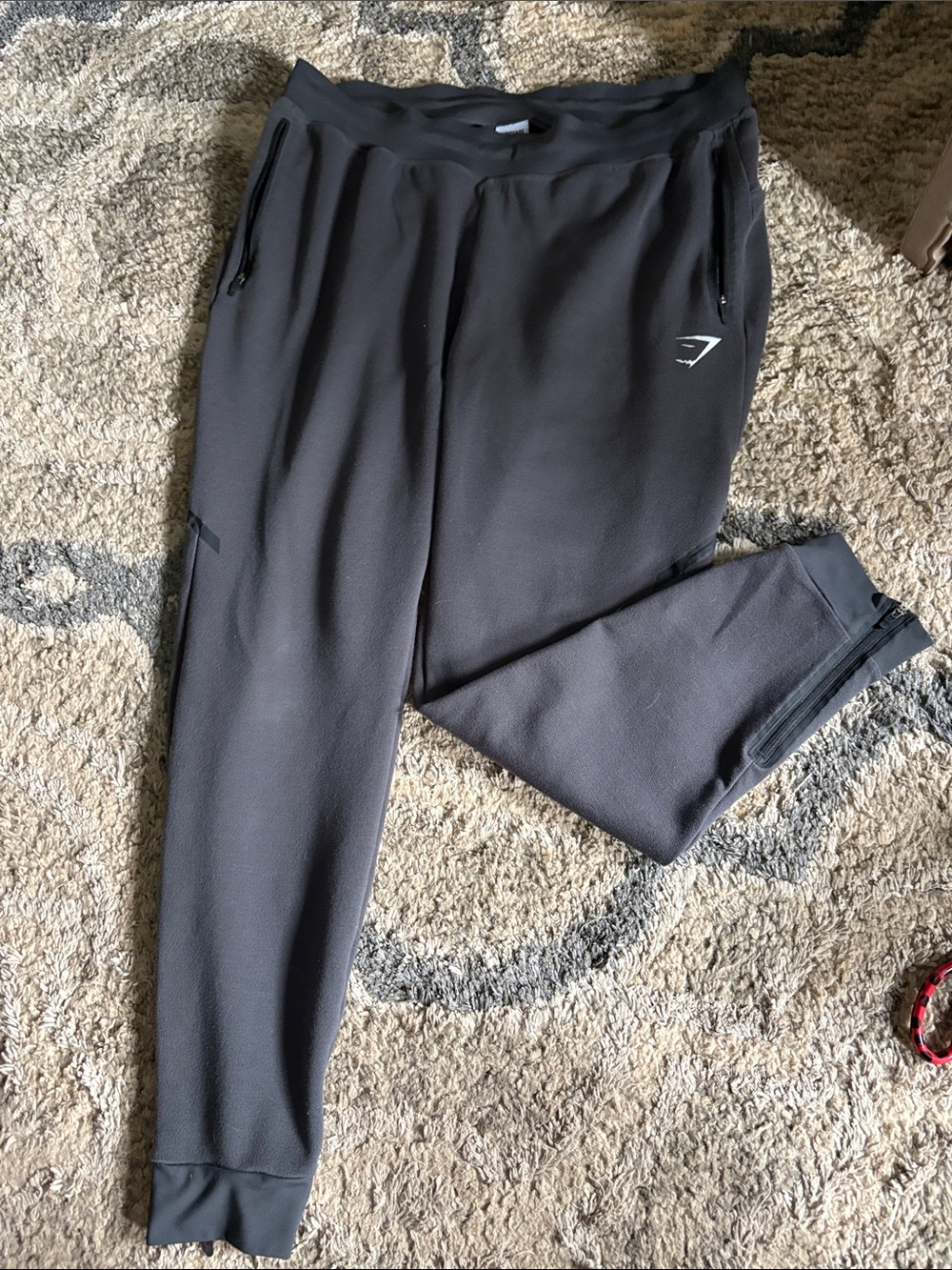 Gymshark Men’s Charcoal Black Performance Joggers